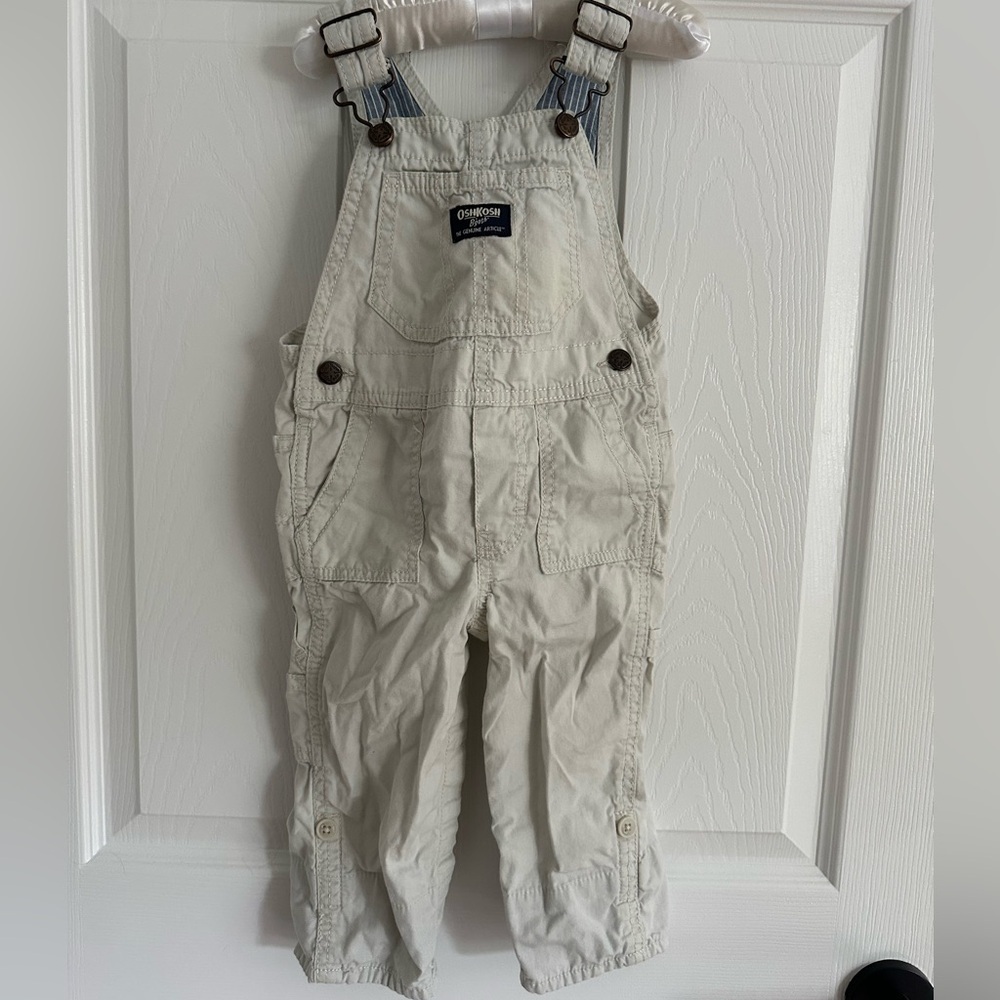 OshKosh B'gosh Kids Beige Overalls